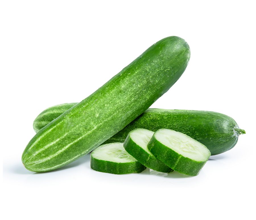 cucumber vegetable isolated on white background